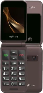 myPhone Harmony LTE Praline Collection   Brown   2.8+1.44 ”   IPS   48 MB   128 MB   Single SIM   MicroSD   3G   Bluetooth   5.1   Main camera resolution 2 MP   1300 mAh