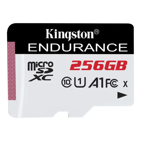 Kingston Endurance 95R 256 GB microSDXC, Flash atminties klasė Class 10, UHS-I