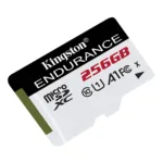 Kingston Endurance 95R microSDXC kortelė, matoma iš šono