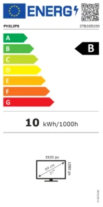Philips   27B2G5200/00   27 ”   IPS   16:9   100 Hz   4 ms   1920 x 1080 pixels   300 cd/m²   HDMI ports quantity 1