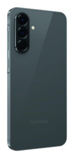 Galaxy A56 5G su matiniu paviršiumi, rodomas iš šono