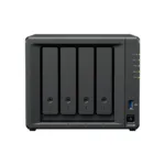 Synology NAS   DS925+   AMD Ryzen   V1500B   Processor frequency 2.2 GHz   4 GB   DDR4 ECC SODIMM   Black