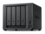 Synology NAS   DS925+   AMD Ryzen   V1500B   Processor frequency 2.2 GHz   4 GB   DDR4 ECC SODIMM   Black