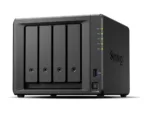 Synology NAS   DS925+   AMD Ryzen   V1500B   Processor frequency 2.2 GHz   4 GB   DDR4 ECC SODIMM   Black