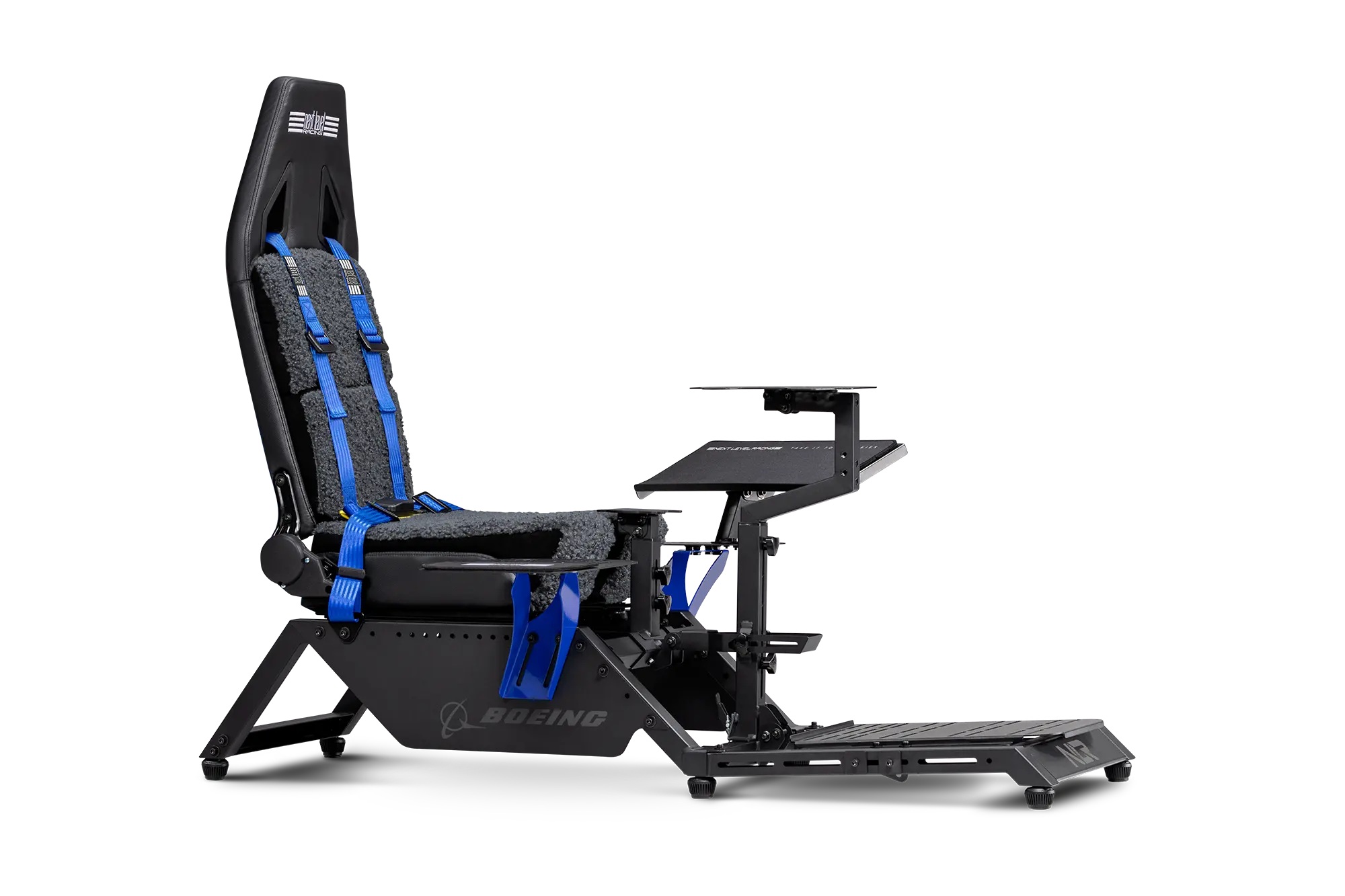 470331-nlr-s027-9359668000213-0.webp Next Level Racing Boeing Commercial Edition Flight Simulator Blue highlights