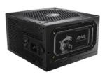 Maitinimo blokas MSI MAG A850GL PCIE5 II, matomas iš šono