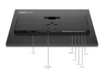 Lenovo   ThinkVision   P27Q-40   27 ”   IPS   16:9   120 Hz   4 ms   350 cd/m²   HDMI ports quantity 1   Eclipse black   Warranty 36 month(s)