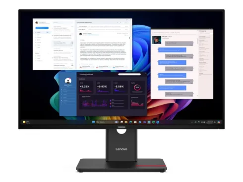 Lenovo   ThinkVision T27UD-40   27 ”   IPS   16:9   60 Hz   4 ms   3840 x 2160 pixels   350 cd/m²   HDMI ports quantity 1   Eclipse Black   Warranty 36 month(s)