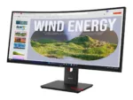 Lenovo   ThinkVision   T34WD-40   34 ”   VA   21:9   120 Hz   4 ms   3440 x 1440 pixels   300 cd/m²   HDMI ports quantity 1   Eclipse black   Warranty 36 month(s)