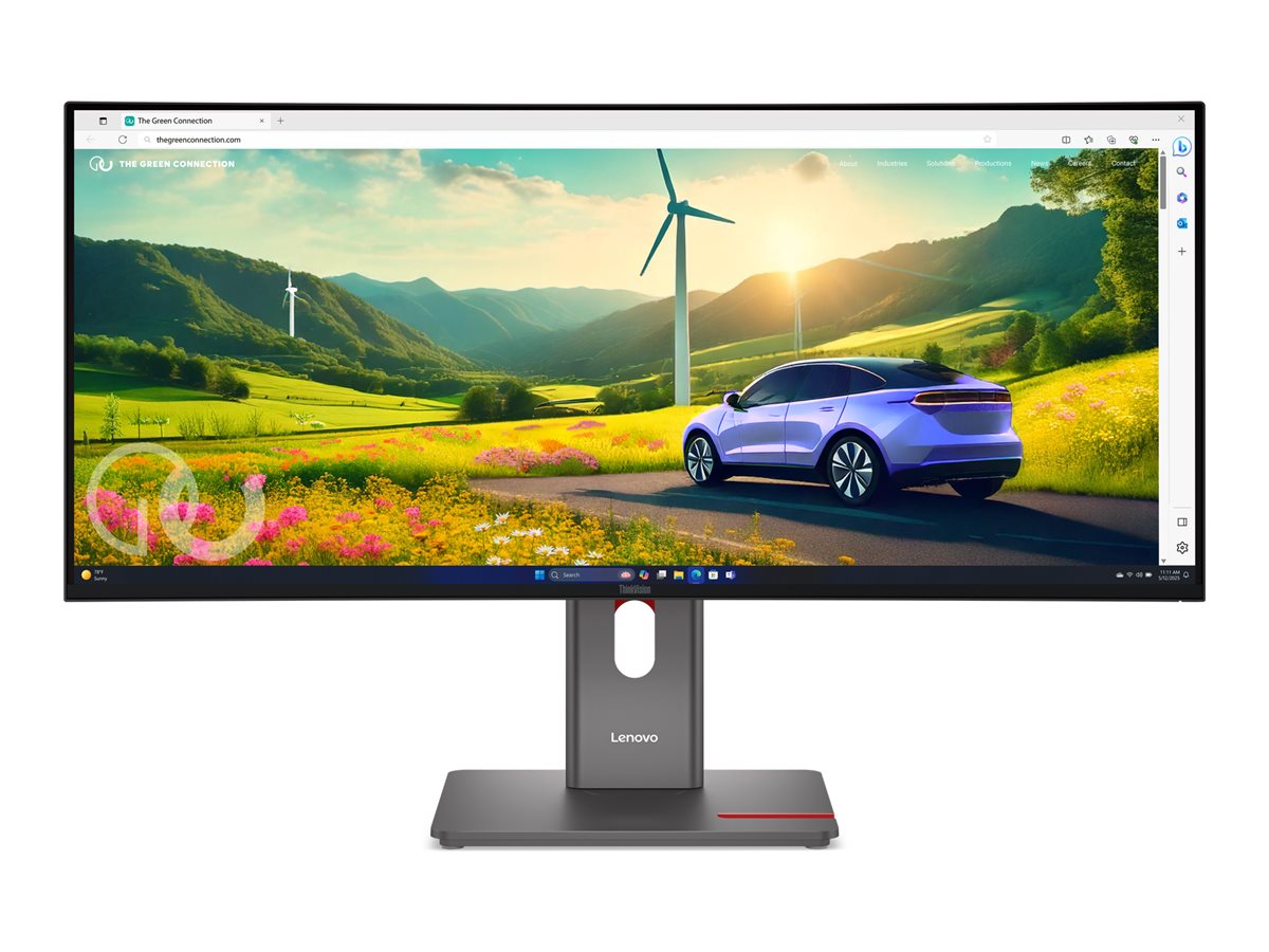 470663-64adgat1eu-198156243645-0.webp Lenovo ThinkVision P34WD-40 34 ” IPS 21:9 120 Hz 4 ms 3440×1440 pixels 350 cd/m² HDMI ports quantity 1 Eclipse black Warranty 36 month(s)