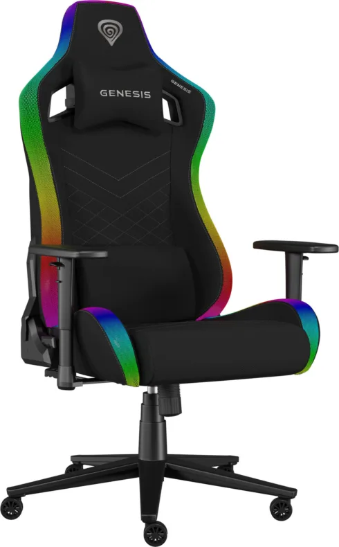 Genesis Gaming Chair   Trit 660 RGB   Black