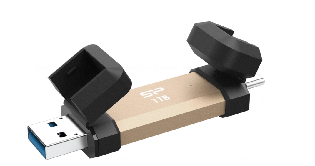 471034-sp001tbuc3s72vpg-4713436162544-0.webp Silicon Power DS72 1000 GB USB Type-A and USB Type-C 3.2 Gen 2 Gold