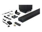 Sharp   3.1.2 Dolby Atmos/DTS:X Soundbar with Wireless Subwoofer   HT-SBW53121(BK)   Bluetooth