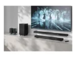 Sharp   3.1.2 Dolby Atmos/DTS:X Soundbar with Wireless Subwoofer   HT-SBW53121(BK)   Bluetooth