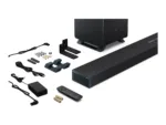 Sharp   5.1.2 Dolby Atmos/DTS:X Soundbar with Wireless Subwoofer   HT-SBW55121(BK)   Bluetooth