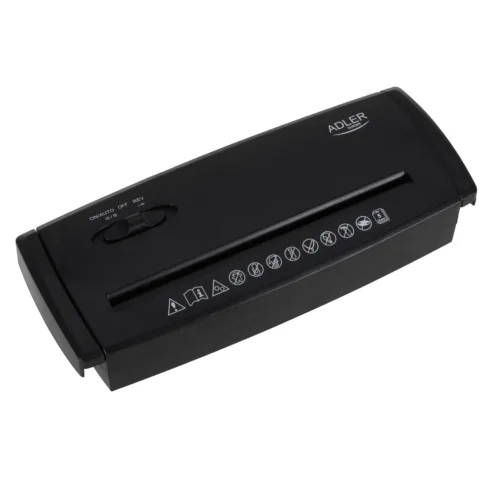 Paper Shredder   AD 1040   Black