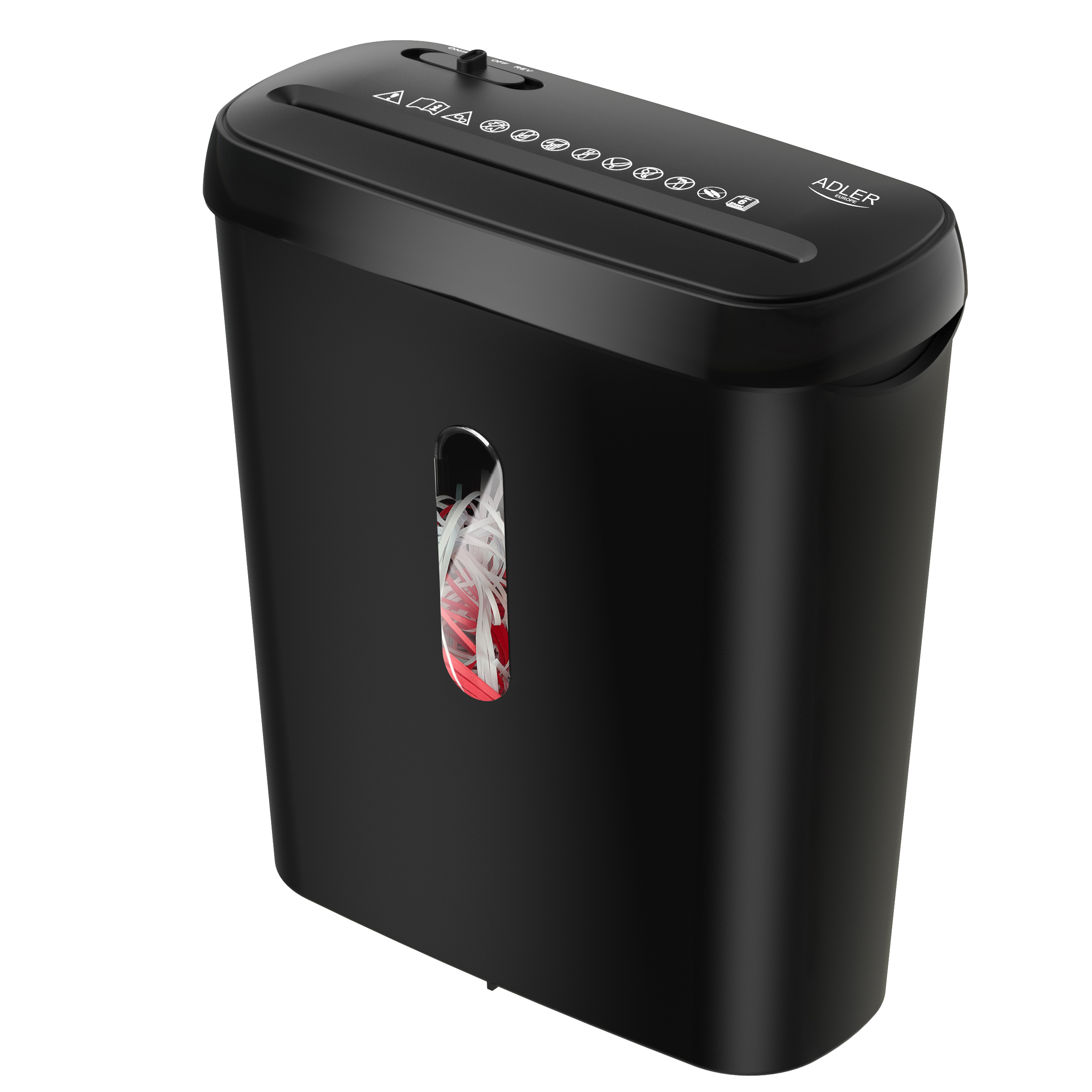 471179-ad-1039-5905575907257-0.webp Paper Shredder AD 1039 Black 8 L 70 dB Strip-cut