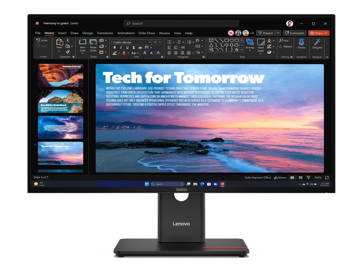 471361-64aagat2eu-198156756008-0.webp Lenovo ThinkVision T27QD-40 27 ” IPS 16:9 120 Hz 4 ms 2560 x 1440 pixels 350 cd/m² HDMI ports quantity 1 Eclipse black Warranty 36 month(s)