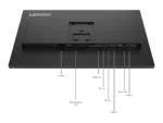 Lenovo   ThinkVision   T27QD-40   27 ”   IPS   16:9   120 Hz   4 ms   2560 x 1440 pixels   350 cd/m²   HDMI ports quantity 1   Eclipse black   Warranty 36 month(s)