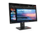 Lenovo   ThinkVision   T27QD-40   27 ”   IPS   16:9   120 Hz   4 ms   2560 x 1440 pixels   350 cd/m²   HDMI ports quantity 1   Eclipse black   Warranty 36 month(s)