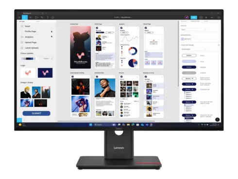 Lenovo   ThinkVision T32UD-40   31.5 ”   IPS   16:9   60 Hz   4 ms   3840 x 2160 pixels   350 cd/m²   HDMI ports quantity 1   Eclipse Black   Warranty 36 month(s)