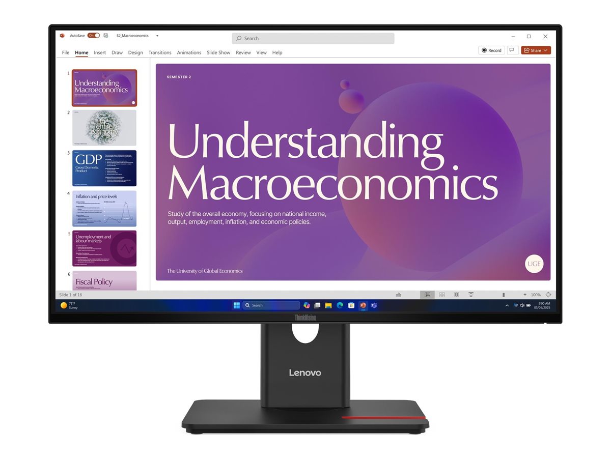 471407-64b9gat1eu-198156725684-0.webp Lenovo ThinkVision T24D-40 23.8 ” IPS 16:9 120 Hz 4 ms 1920 x 1080 pixels 250 cd/m² HDMI ports quantity 1 Eclipse Black Warranty 36 month(s)