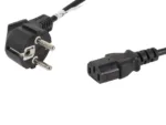 Lanberg   CEE 7/7 to IEC 320 C13 Power Cord   CA-C13C-10CC-0018-BK