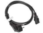 Lanberg   CEE 7/7 to IEC 320 C13 Power Cord   CA-C13C-10CC-0018-BK