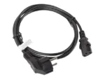 Lanberg   CEE 7/7 to IEC 320 C13 Power Cord   CA-C13C-10CC-0018-BK