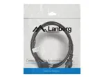Lanberg   CEE 7/7 to IEC 320 C13 Power Cord   CA-C13C-10CC-0018-BK