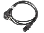 Lanberg   CEE 7/7 to IEC 320 C13 Power Cord   CA-C13C-11CC-0018-BK