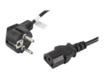 Lanberg   CEE 7/7 to IEC 320 C13 Power Cord   CA-C13C-11CC-0018-BK