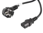 Lanberg   CEE 7/7 to IEC 320 C13 Power Cord   CA-C13C-11CC-0100-BK