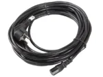 Lanberg   CEE 7/7 to IEC 320 C13 Power Cord   CA-C13C-11CC-0100-BK
