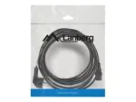 Lanberg   CEE 7/7 to IEC 320 C13 Power Cord   CA-C13C-11CC-0050-BK
