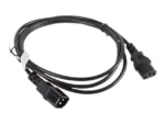 Lanberg   IEC 320 C13 to C14 Cable   CA-C13E-10CC-0018-BK