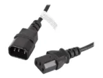 Lanberg   IEC 320 C13 to C14 Cable   CA-C13E-10CC-0018-BK