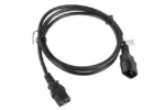 Lanberg   IEC 320 C13 to C14 Cable   CA-C13E-11CC-0018-BK