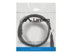 Lanberg   IEC 320 C13 to C14 Cable   CA-C13E-11CC-0018-BK