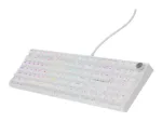 Genesis Thor 404   Mechanical Gaming Keyboard   Wired   US   White   USB   Gateron Yellow Pro