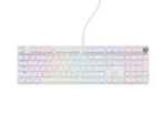 Genesis Thor 404   Mechanical Gaming Keyboard   Wired   US   White   USB   Outemu Peach Silent