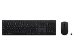 Lenovo Professional Wireless Rechargeable Combo Keyboard and Mouse   Keyboard and Mouse Set   Wireless   Mouse included   Russian/Cyrillic   Bluetooth   Grey