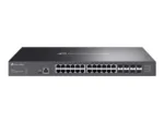 TP-LINK SX3832 Omada 24-Port 10GBASE-T L2+ Managed Switch with 8 10GE SFP+ Slots   TP-LINK