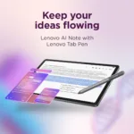 Lenovo Idea Tab Wi-Fi (w/o power adapter)   ZAFR0006SE   11 ”   Luna Grey   IPS   2560×1600 pixels   MediaTek   Dimensity 6300   8 GB   Soldered LPDDR4x   256 GB   Wi-Fi   Front camera   5 MP   Rear camera   8 MP   Bluetooth   5.2   Android   15 (OS upgrades until Android 17 and 4 years security patches)   Warranty 24 month(s)   Folio Case, Lenovo Tab Pen, USB-A to USB-C cable, Manual