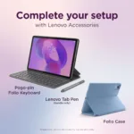 Lenovo Idea Tab Wi-Fi (w/o power adapter)   ZAFR0006SE   11 ”   Luna Grey   IPS   2560×1600 pixels   MediaTek   Dimensity 6300   8 GB   Soldered LPDDR4x   256 GB   Wi-Fi   Front camera   5 MP   Rear camera   8 MP   Bluetooth   5.2   Android   15 (OS upgrades until Android 17 and 4 years security patches)   Warranty 24 month(s)   Folio Case, Lenovo Tab Pen, USB-A to USB-C cable, Manual