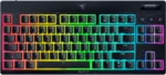 Razer   BlackWidow V4 Low-Profile Tenkeyless HyperSpeed   Keyboard   Wireless   US   Bluetooth   Black   Green Switches