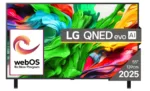 LG 55QNED85A3C   55   Smart TV   webOS 25   UHD   Bllack