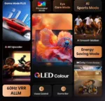 Hisense QLED TV   85E7Q   85   Smart TV   VIDAA Smart   UHD   Black