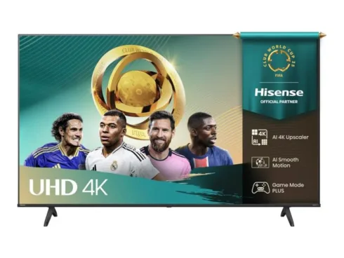 Hisense UHD Smart TV   43A6Q   43″   Smart TV   VIDAA OS   UHD   Black