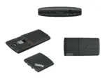Lenovo ThinkPad X1 Mouse and X1 Leather Sleeve Kit   Sleeve   Black